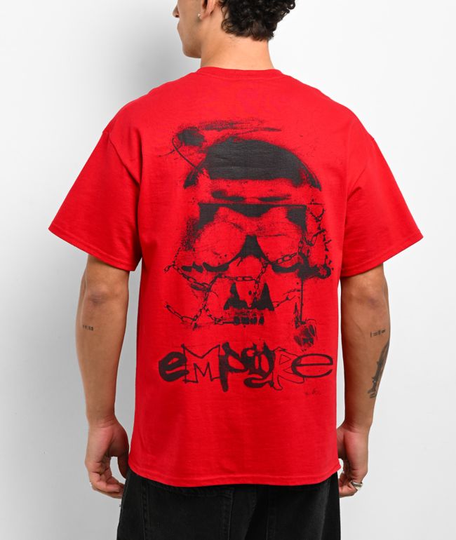 Empyre Angst Album Red T-Shirt - Empyre