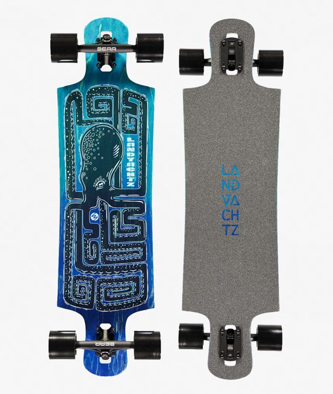 Landyachtz Drop Hammer Octomaze 36.5" Drop Through Longboard Complete - Landyachtz