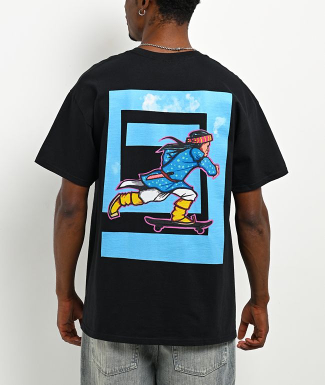 Apache Clouded Black T-Shirt - Apache