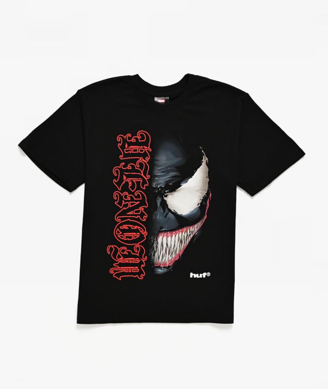 HUF x Marvel Spider-Man Kids Sinister Black T-Shirt - HUF