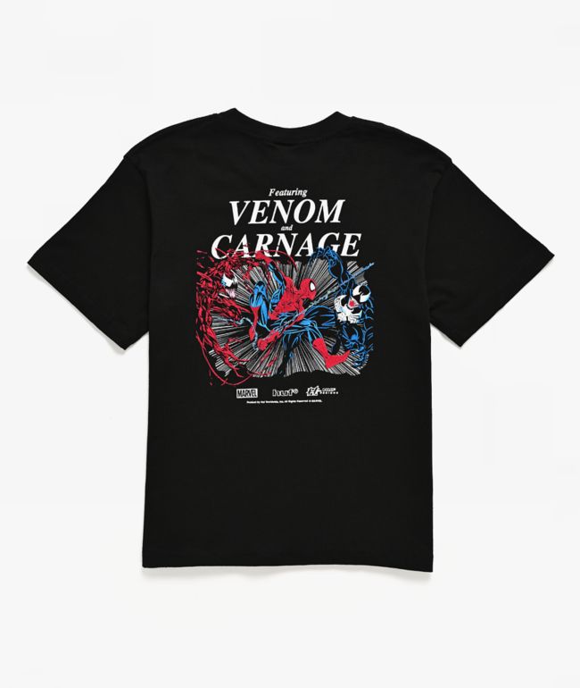 HUF x Marvel Spider-Man Kids Max Carnage Black T-Shirt - HUF