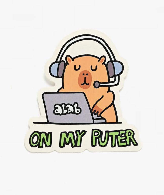 A.LAB On My Puter Sticker - A.LAB