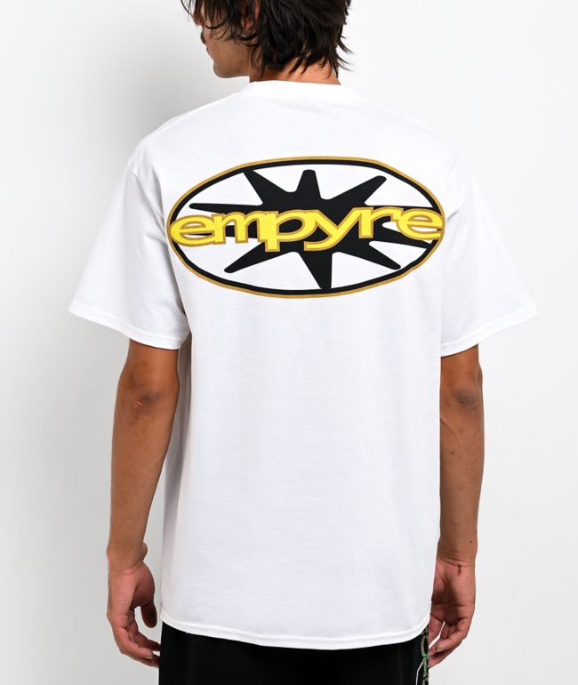 Empyre Skate Oval White T-Shirt - Empyre