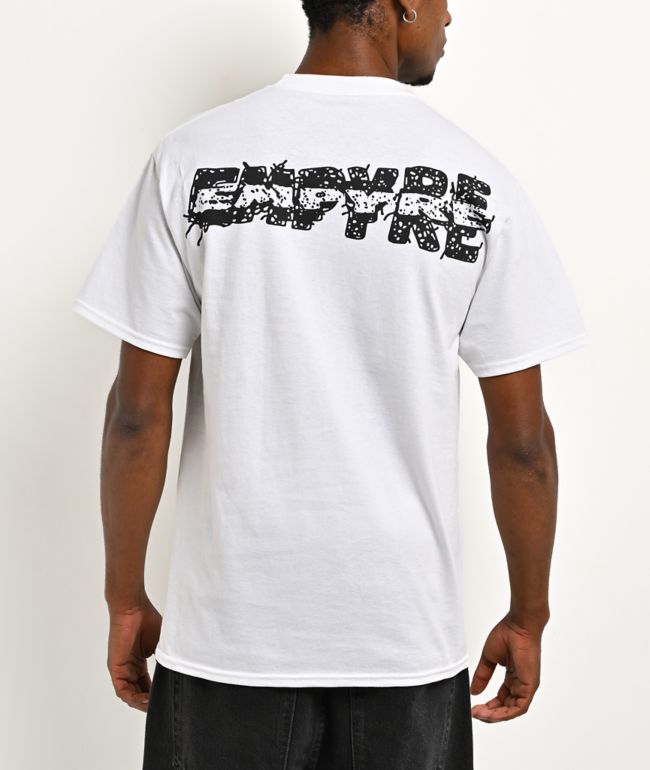 Empyre Sketchy Logo White T-Shirt - Empyre