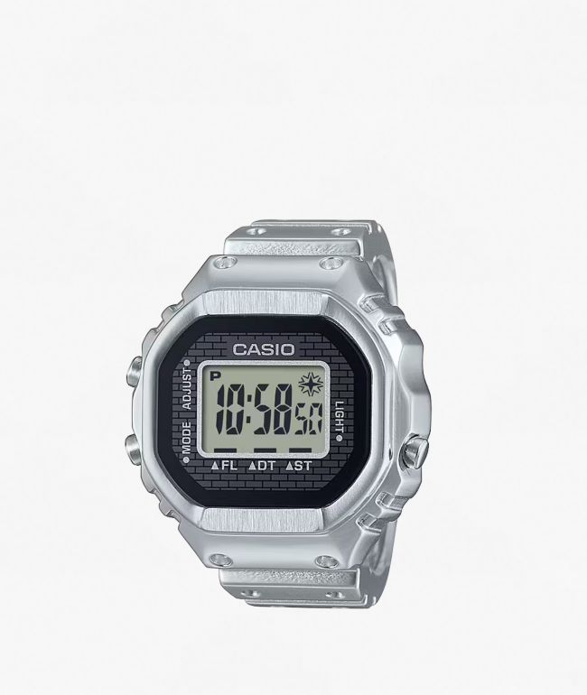 Casio CRW-001-01 Silver Digital Ring Watch - G-Shock