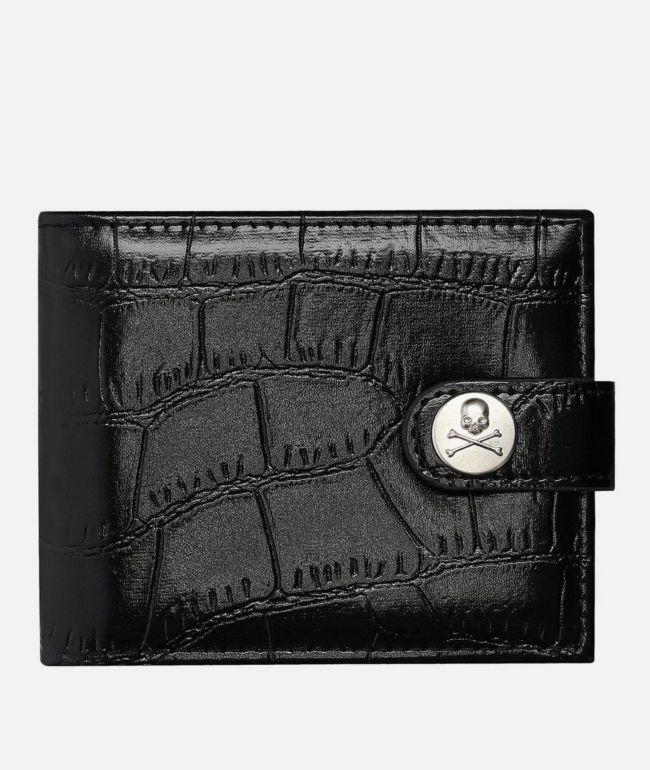 Insomnia Visuals Croc Black Wallet - Insomnia Visuals