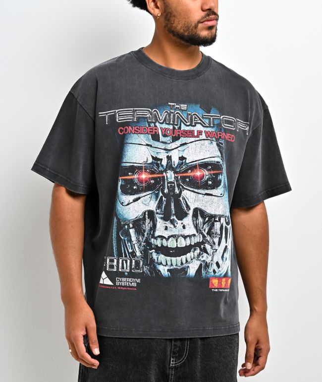 The Terminator Black Wash T-Shirt - 