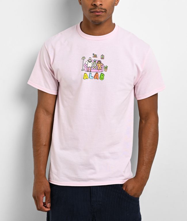 A.LAB Human Animals Pink T-Shirt - A.LAB