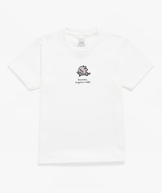 A.LAB Kids Ungovernable White T-Shirt - A.LAB