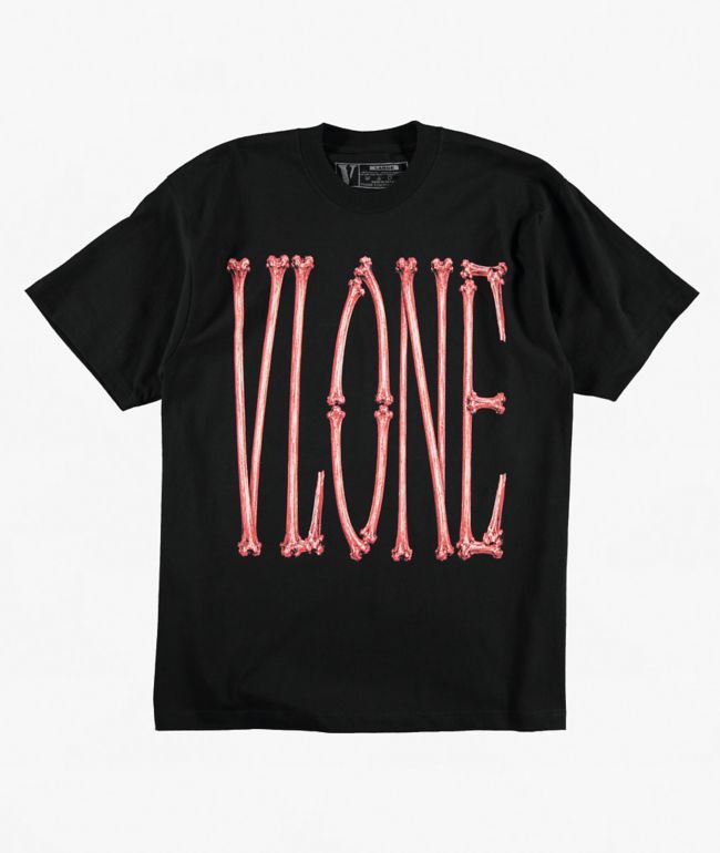 VLONE V Bones Black T-Shirt - VLONE