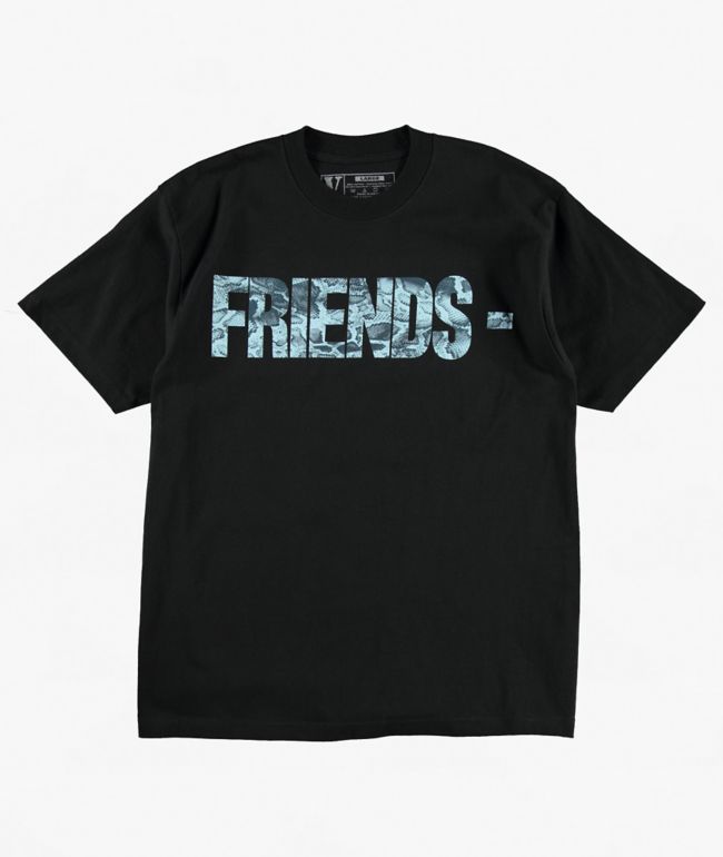 VLONE Friends Snake Black T-Shirt - VLONE