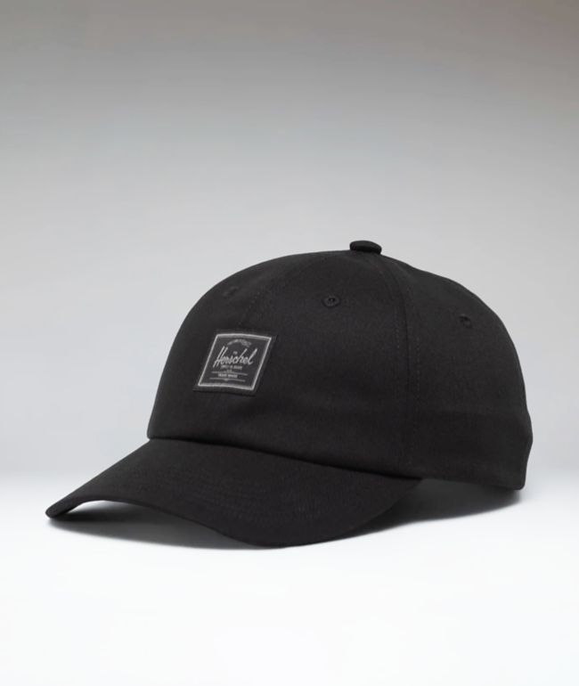 Herschel Supply Co. Classic Sylas Black Strapback Hat - Herschel Supply