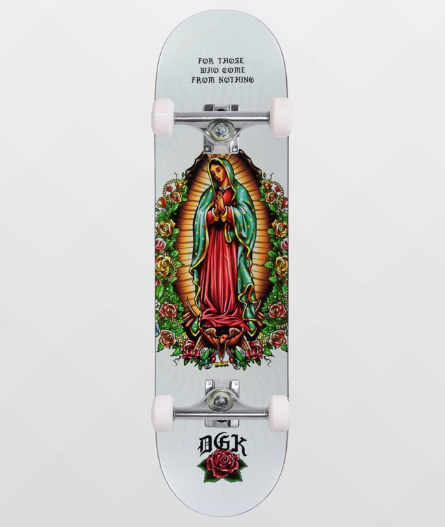 DGK Guadalupe UV 8.25" Assembled Skateboard Complete - DGK