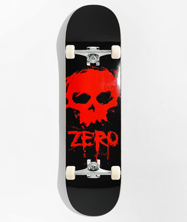 Zero Skateboard Deck Zero Skateboards Zero Single Skull Deck 7.75