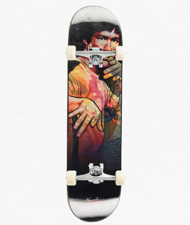 DGK x Bruce Lee Dragon Lee Lenticular 8.0" Assembled Skateboard Complete - DGK