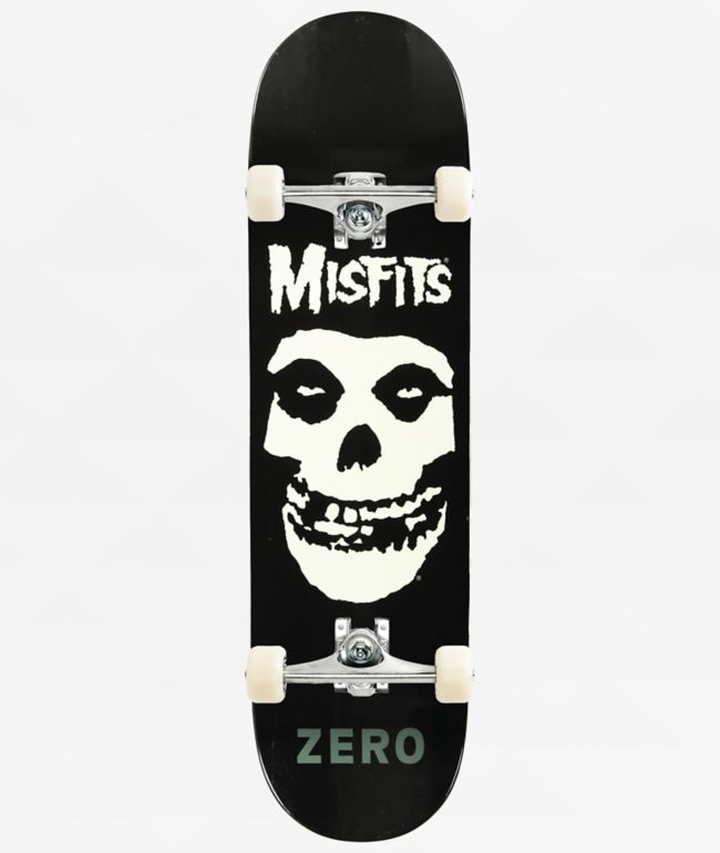 Zero x Misfits Fiend Skull 8.5" Assembled Skateboard Complete - Zero