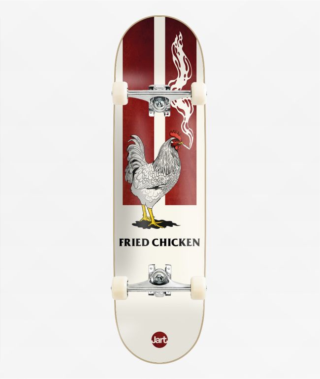 Jart Stay High Fried Chicken 8.25" Assembled Skateboard Complete - Jart Skateboards