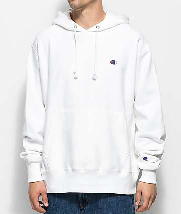 champs white hoodie