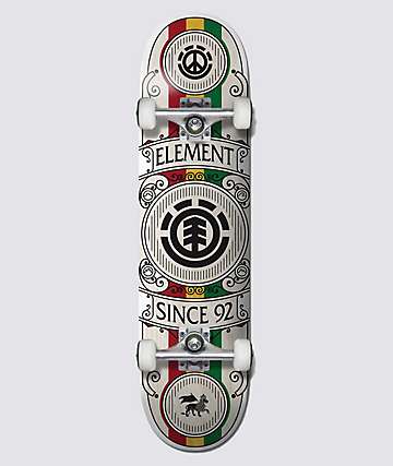 Element Regal Rasta Comp 8.0" Skateboard Complete