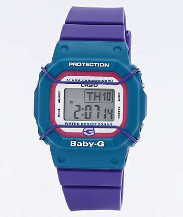 G-Shock Baby-G 25th Anniversary Blue & Purple Digital Watch
