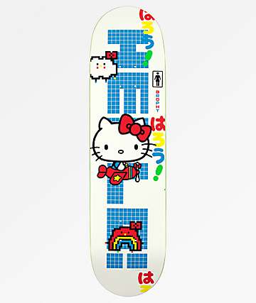 Girl x Hello Kitty 45th Anniversary Brophy 8.25" Skateboard Deck