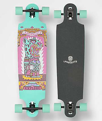 Landyachtz Drop Cat Illuminacion 38" Drop Through Longboard Complete