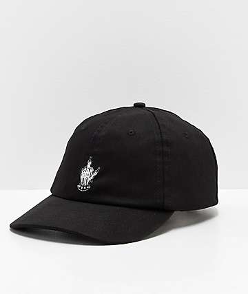 Lurking Class by Sketchy Tank Demon Hand Black Strapback Hat