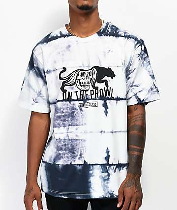 Lurking Class by Sketchy Tank On The Prowl White Tie Dye T-Shirt