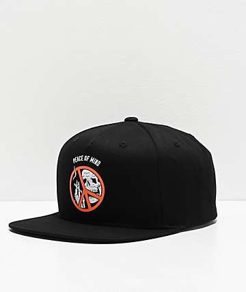 Lurking Class by Sketchy Tank Peace Of Mind Black Snapback Hat