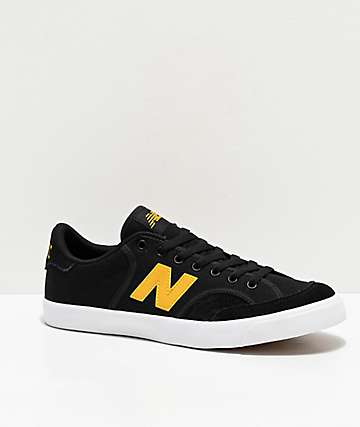 New Balance Numerics 212 California Black & Yellow Skate Shoes