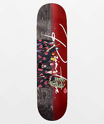 Primitive x Naruto Akatsuki Clan 8.12" Skateboard Deck