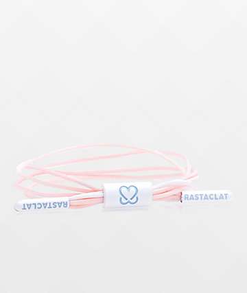 Rastaclat x Keep A Breast Virtue Pink & White Multi Lace Bracelet
