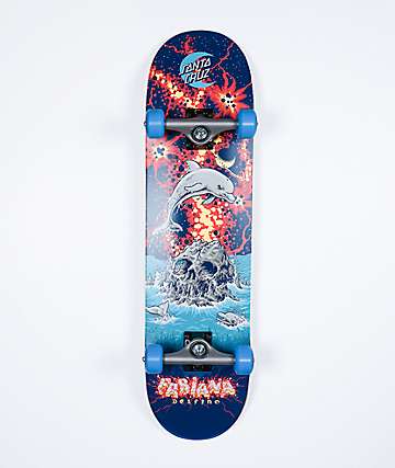 Santa Cruz Delfino Island 8.0" Skateboard Complete