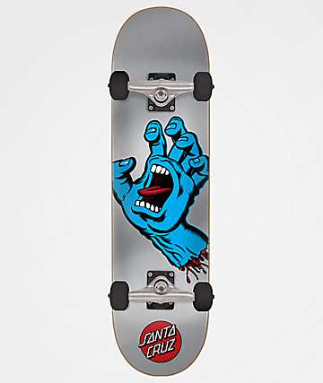 Santa Cruz Screaming Hand 8.25" Skateboard Complete
