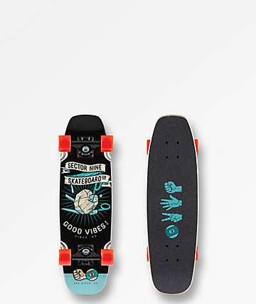 Sector 9 Roshambo Bat Ray 26.25" Cruiser Complete