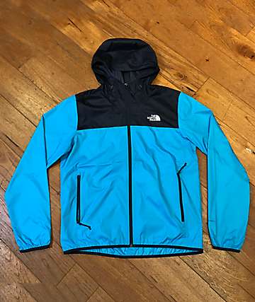The North Face Cyclone 2.0 Blue & Black Windbreaker Jacket