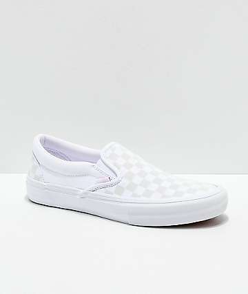 pink van slip ons
