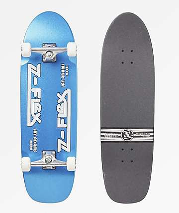 Z-Flex Jay Adams Blue Metal Flake 32" Cruiser Complete