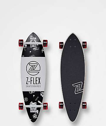 Z-Flex Rolling Bones 32" Mini Pintail Cruiser Complete