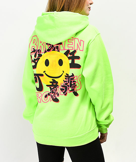 neon sweatshirt