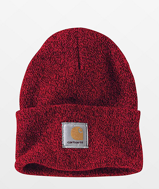navy carhartt beanie