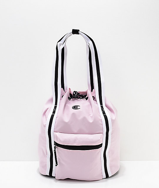champion bookbag pink