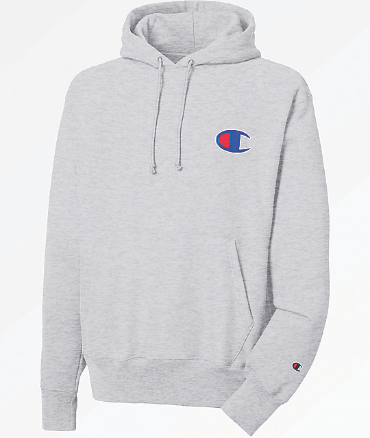 champion large logo hoodie