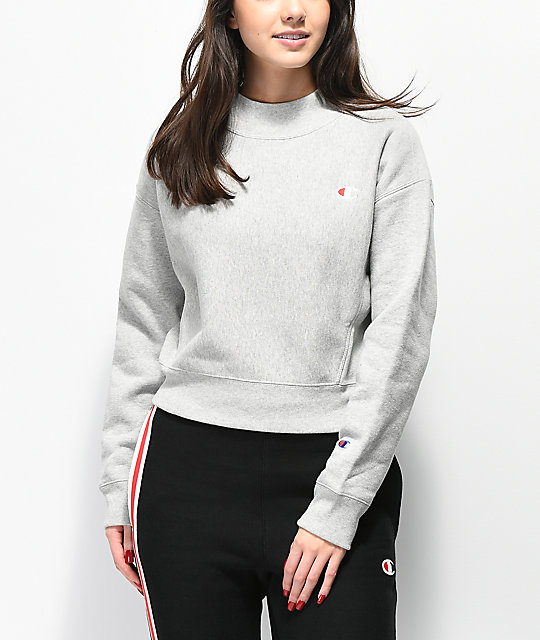women's champion crop sweater