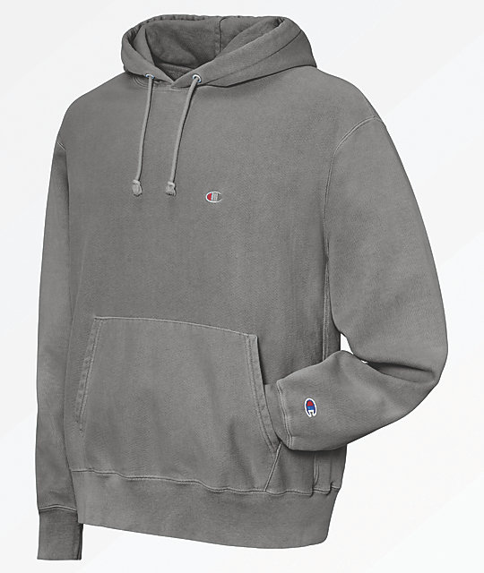 champion reverse weave pigment dyed hoodie