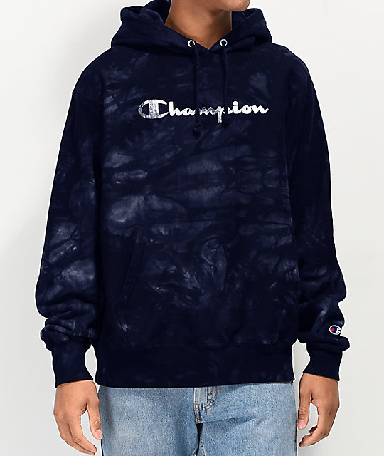 champion dyed hoodie