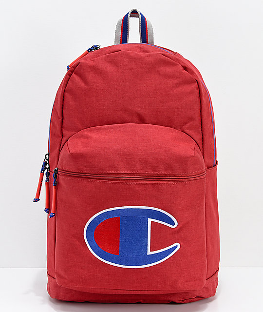 red champion backpack