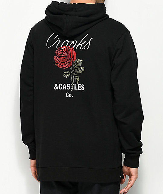 black crooks and castles hoodie