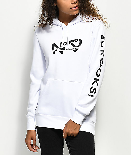 crooks and castles hoodie womens