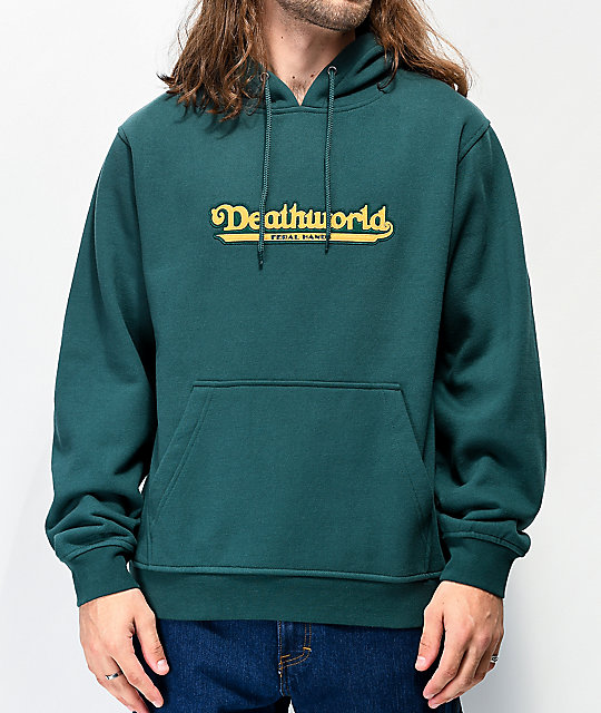 hoodie dark green